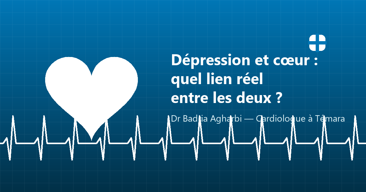 Dépression et maladies cardiovasculaires : quel lien réel ?